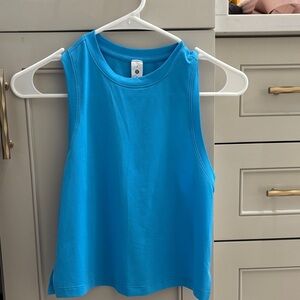 Lululemon tank top blue size 2